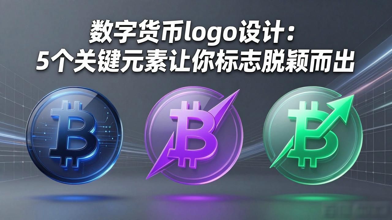 数字货币logo设计:5个关键元素让你标志脱颖而出