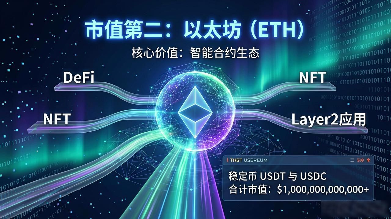 2026年数字货币市值排行榜,这十几种币凭什么霸榜?