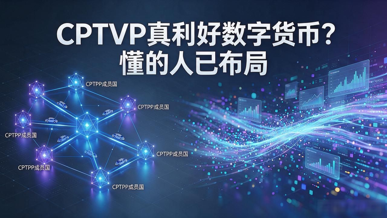 CPTPP真利好数字货币?懂的人已布局