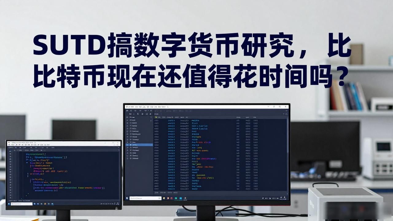 SUTD搞数字货币研究,比特币现在还值不值得花时间