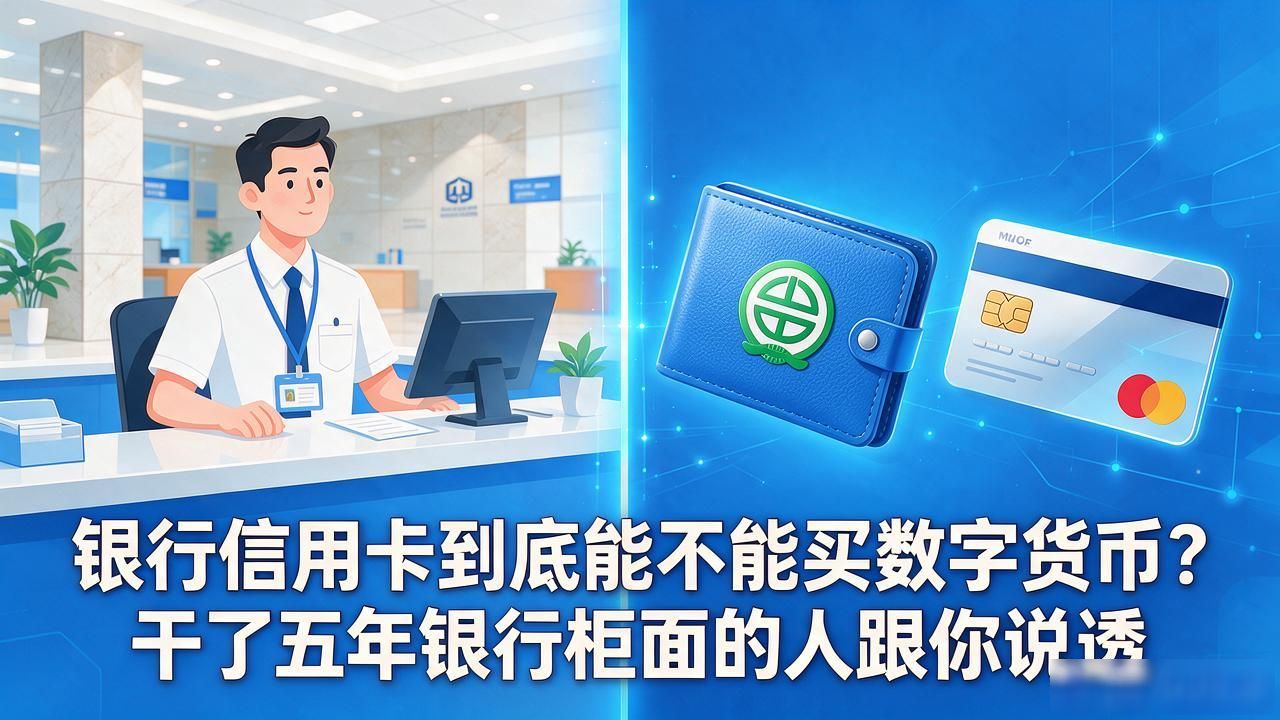 银行信用卡到底能不能买数字货币?干了五年银行柜面的人跟你说透