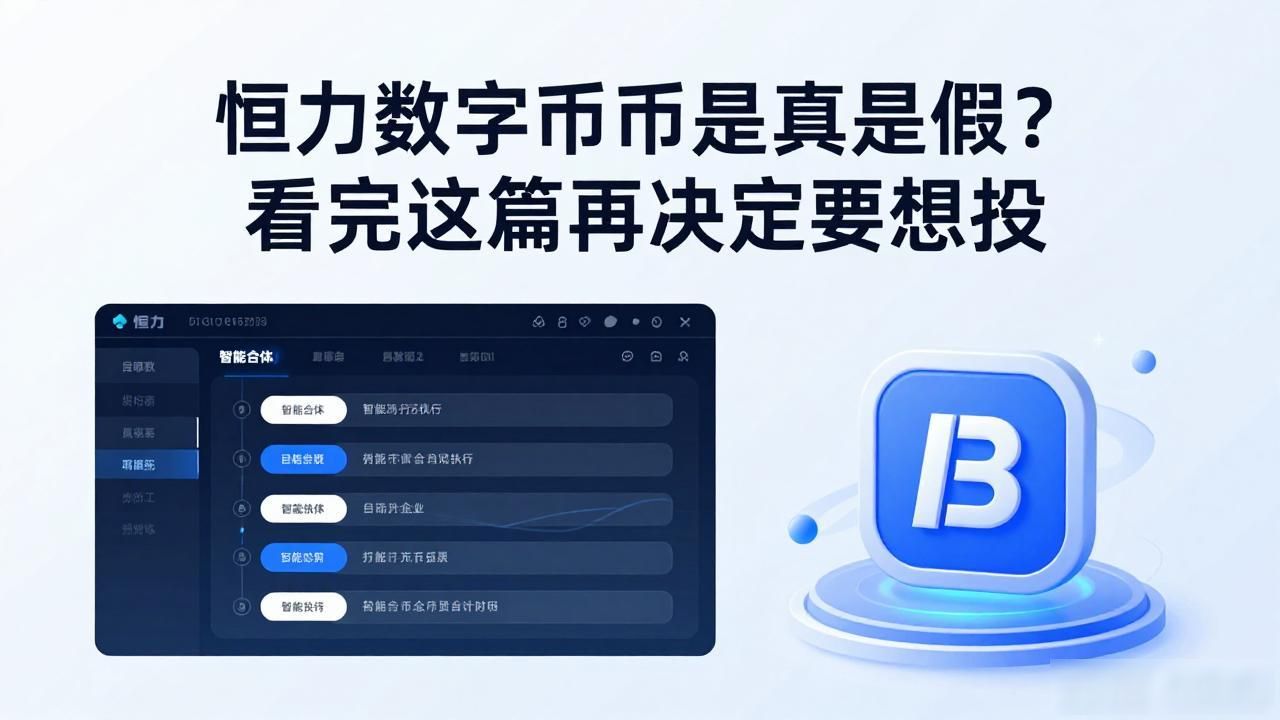 恒力数字货币是真是假?看完这篇再决定要不要投
