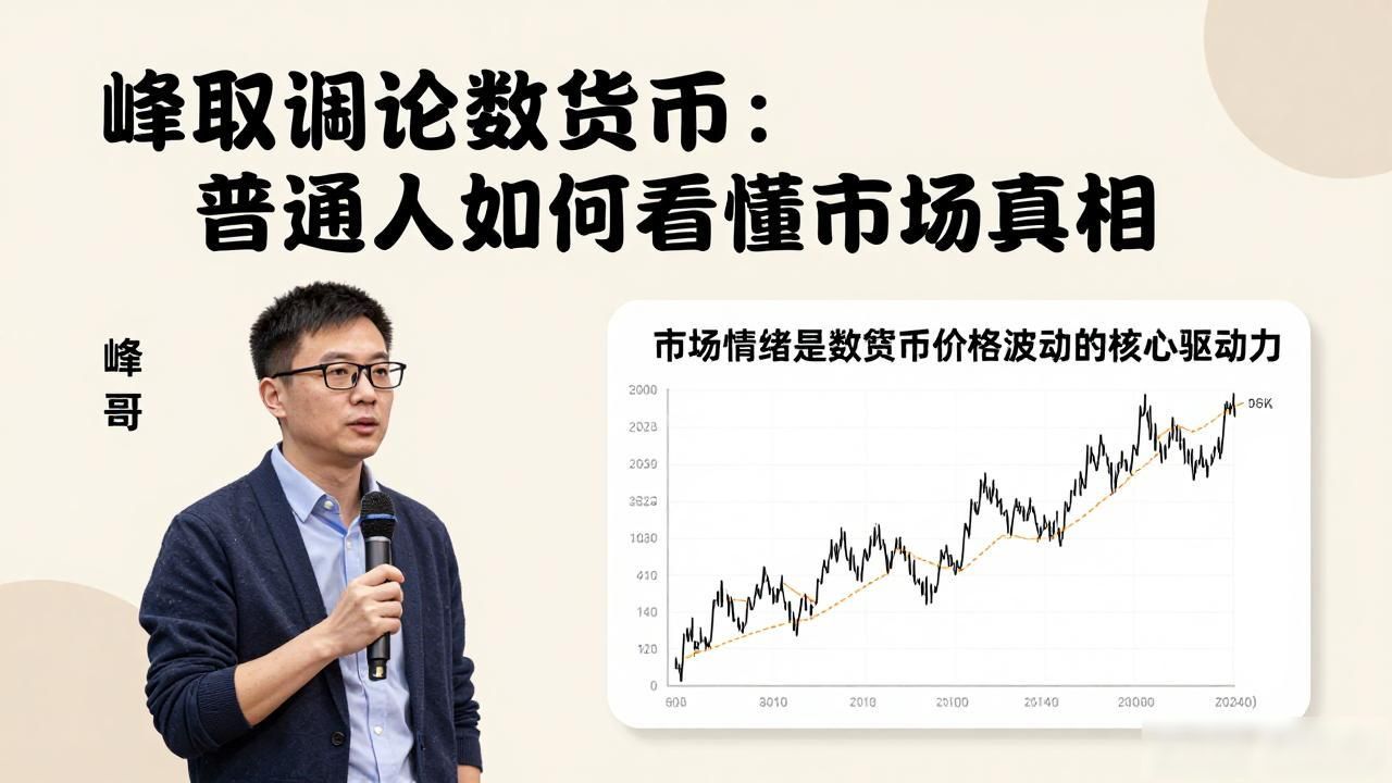 峰哥阐论数字货币:普通人如何看懂市场真相