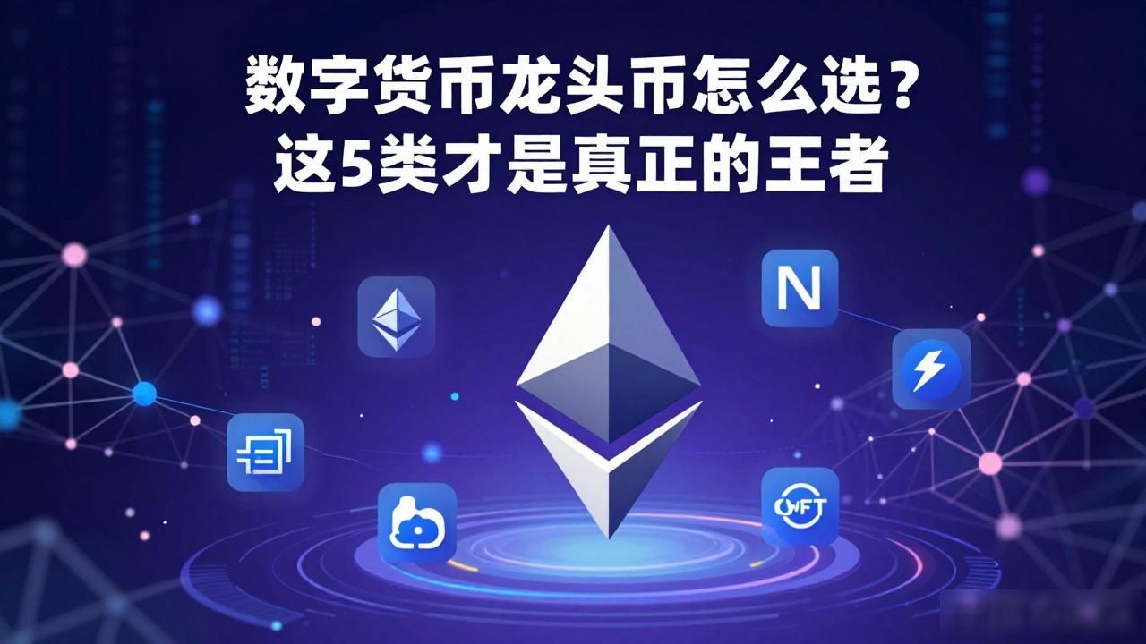 数字货币龙头币怎么选?这5类才是真正的王者