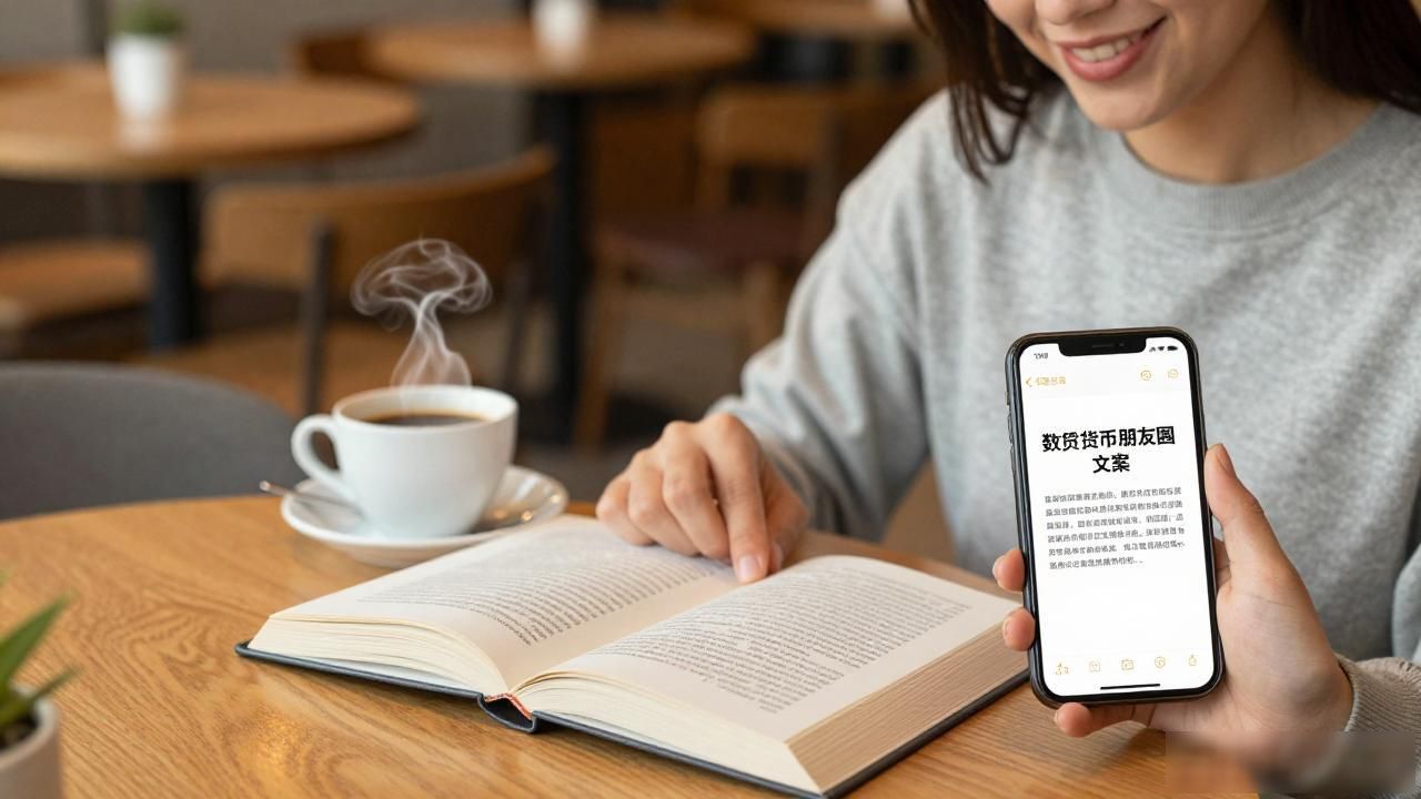 数字货币朋友圈文案