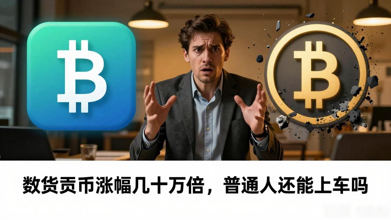 数字货币涨幅几十万倍,普通人还能上车吗