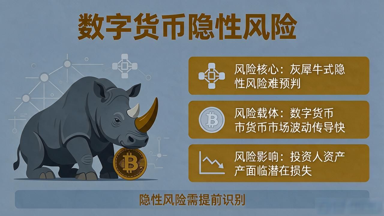 灰犀牛数字货币图片怎么找、怎么画?一张图讲透隐性风险