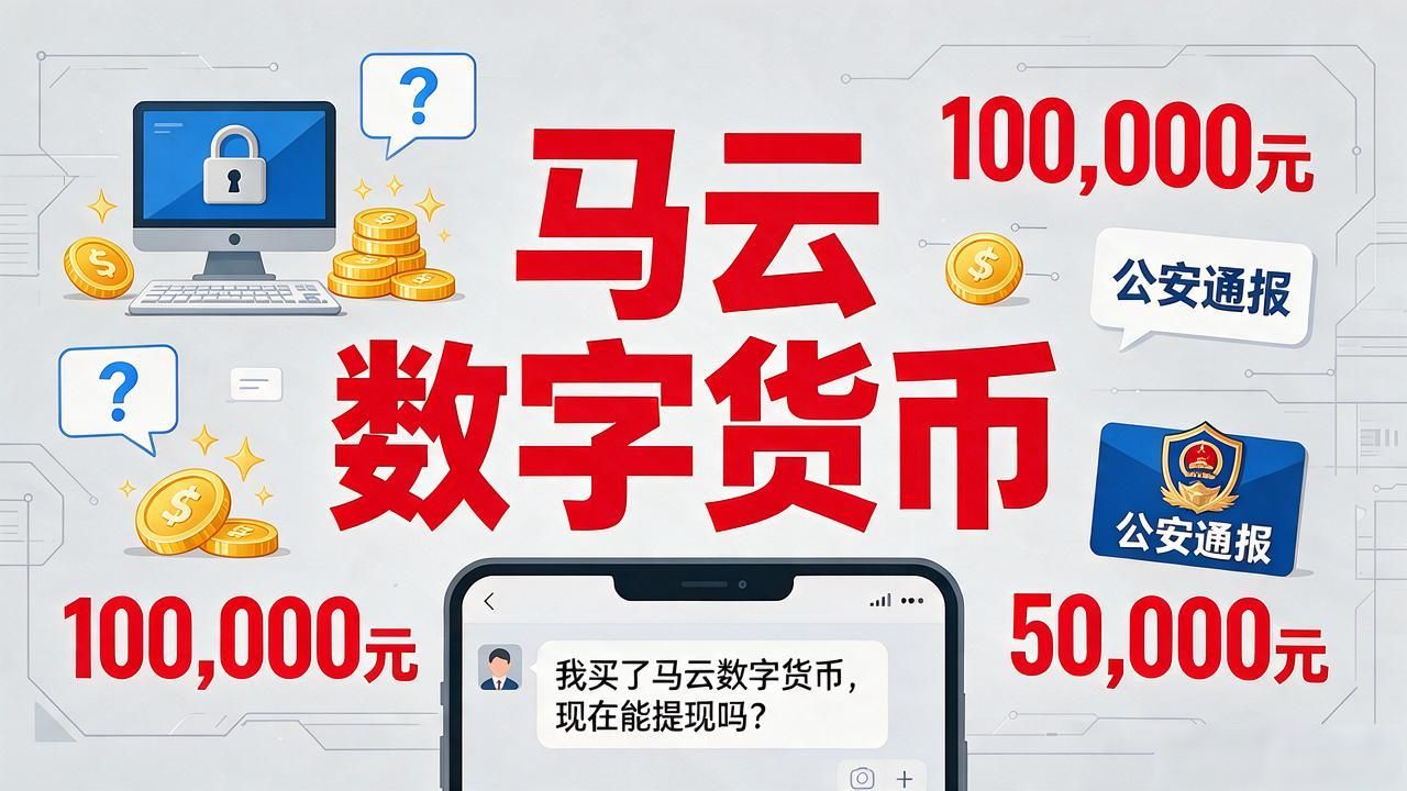 马云发布数字货币是假的,查了官方消息压根没这回事