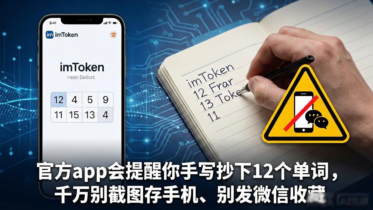 imtoken钱包官方app下载_imToken助记词备份_避免资产丢失_imToken官方下载_安全数字资产管理工具