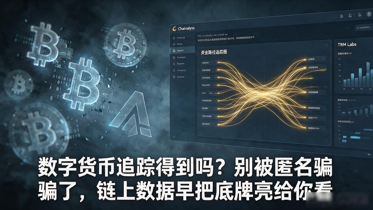 数字货币追踪得到吗?别被匿名骗了,链上数据早把底牌亮给你看