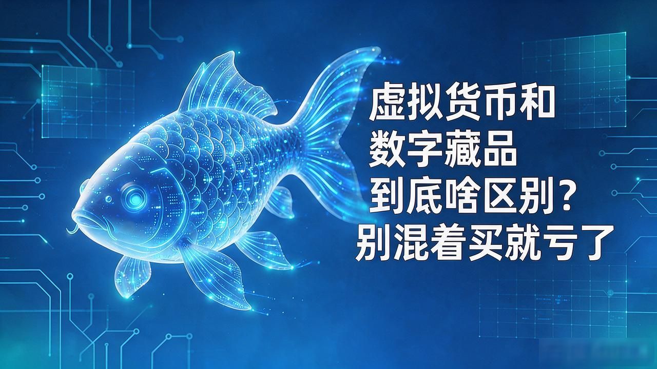 虚拟货币和数字藏品到底啥区别?别混着买就亏了