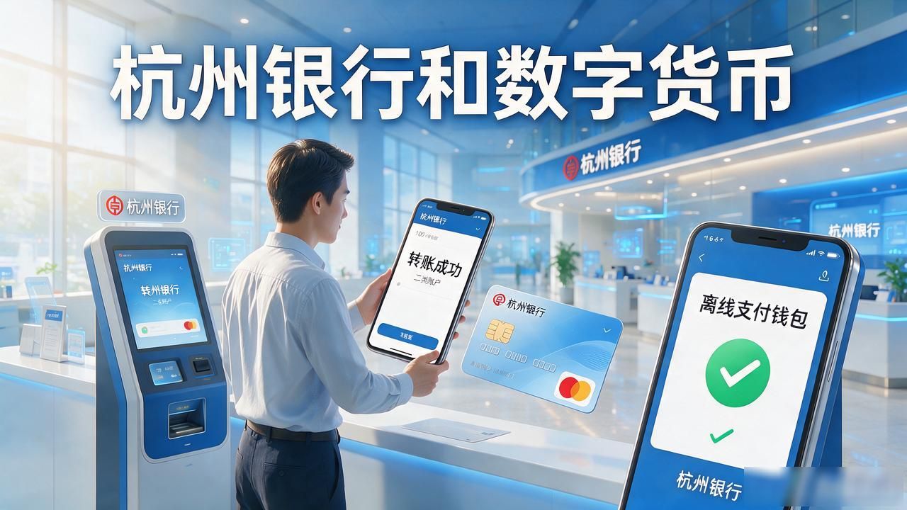 杭州银行和数字货币:试点怎么落地,个人钱包和商户接入讲明白