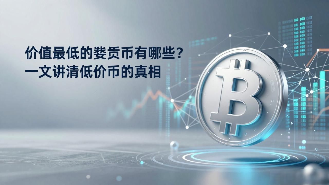 价值最低的数字货币有哪些?一文讲清低价币的真相
