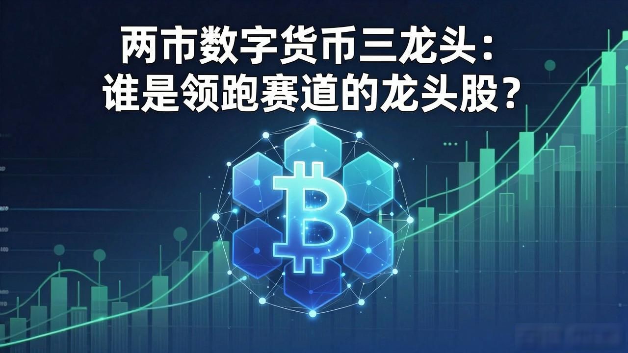 两市数字货币三龙头:谁是领跑赛道的龙头股?