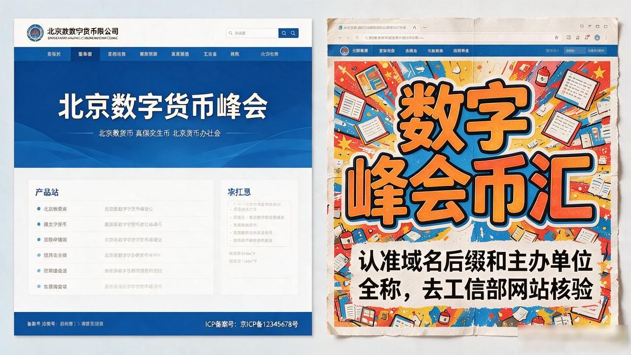 想找北京数字货币峰会官网?认准官方入口,别被山寨网站坑