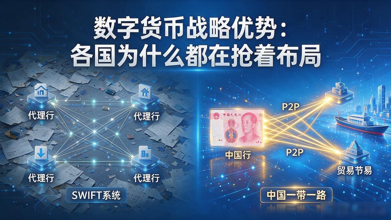 数字货币战略优势:各国为什么都在抢着布局