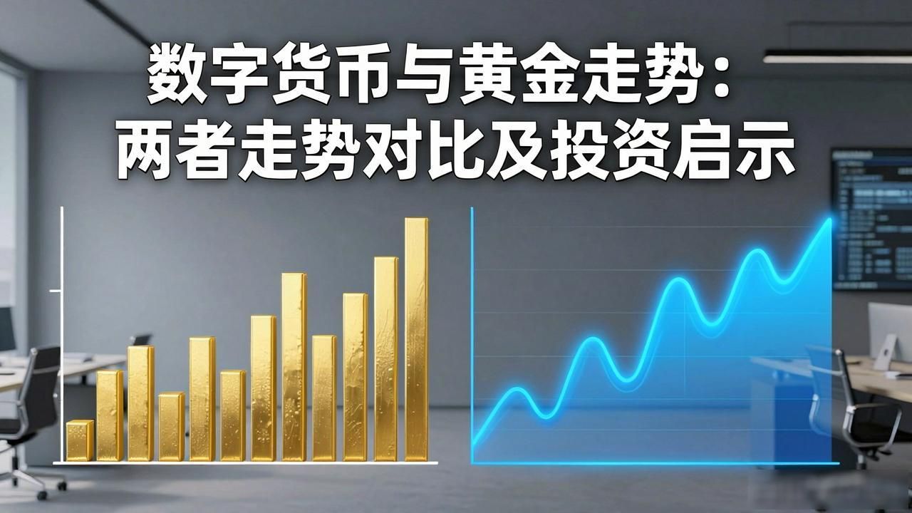 数字货币与黄金走势:两者走势对比及投资启示