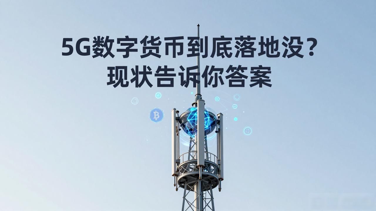 5G数字货币到底落地没?现状告诉你答案