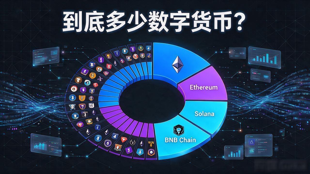 到底多少数字货币?我查完所有交易所数据后发现真相没那么简单