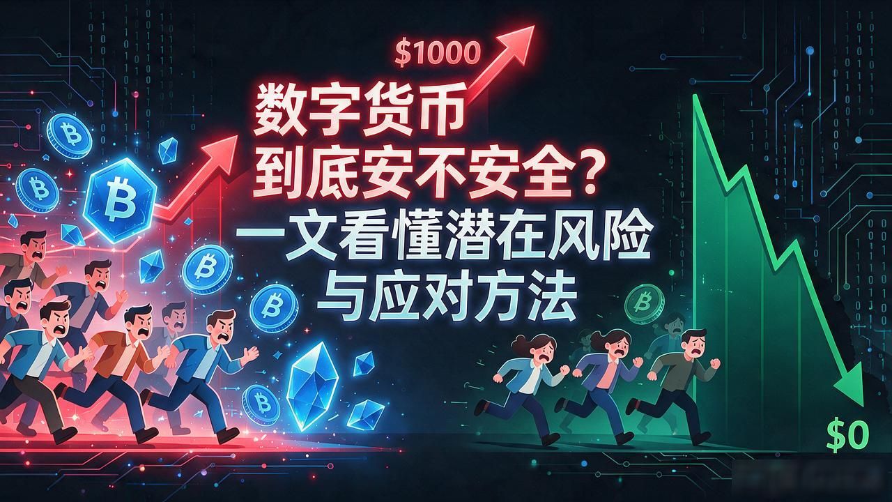 数字货币到底安不安全?一文看懂潜在风险与应对方法