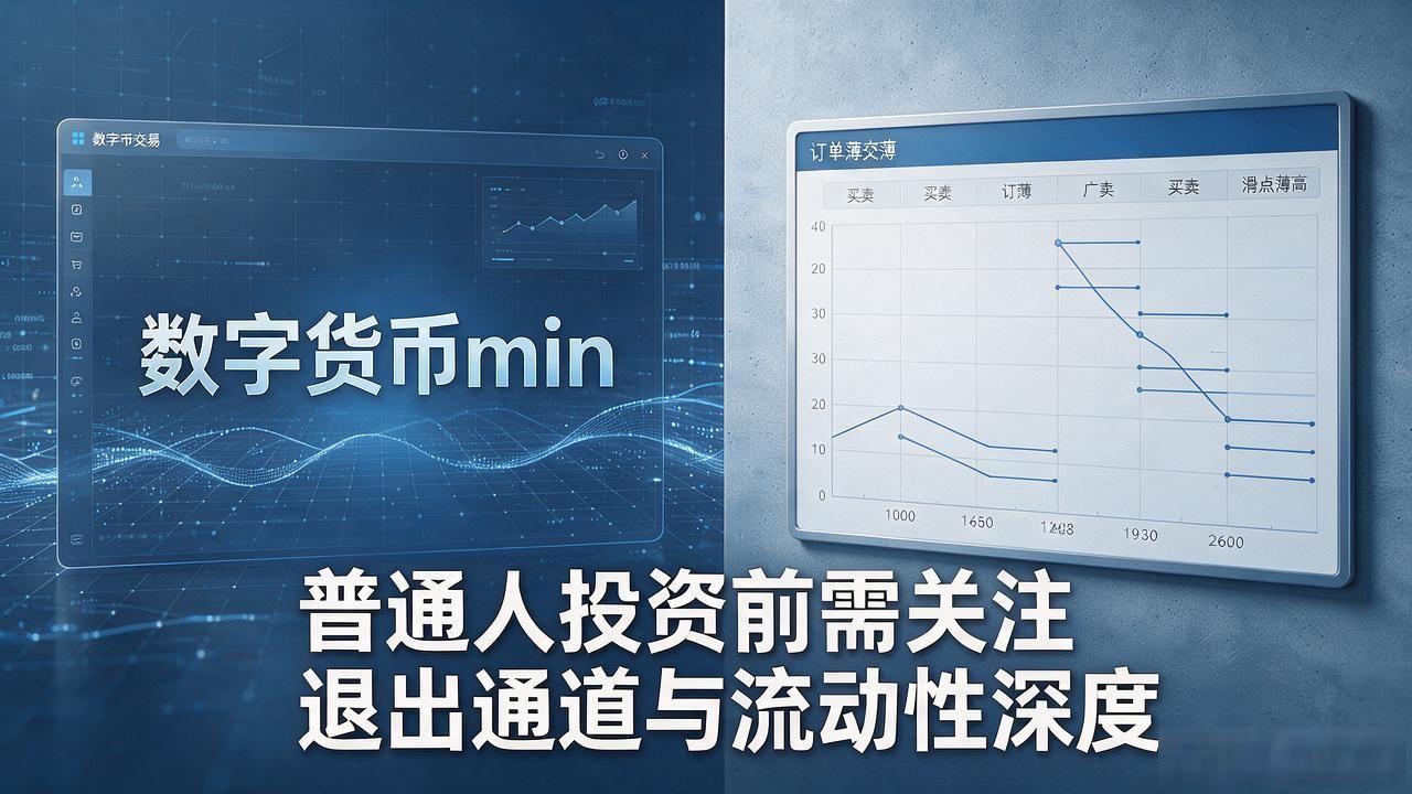 普通人想了解数字货币min?投资前必须搞清楚的几个实在问题