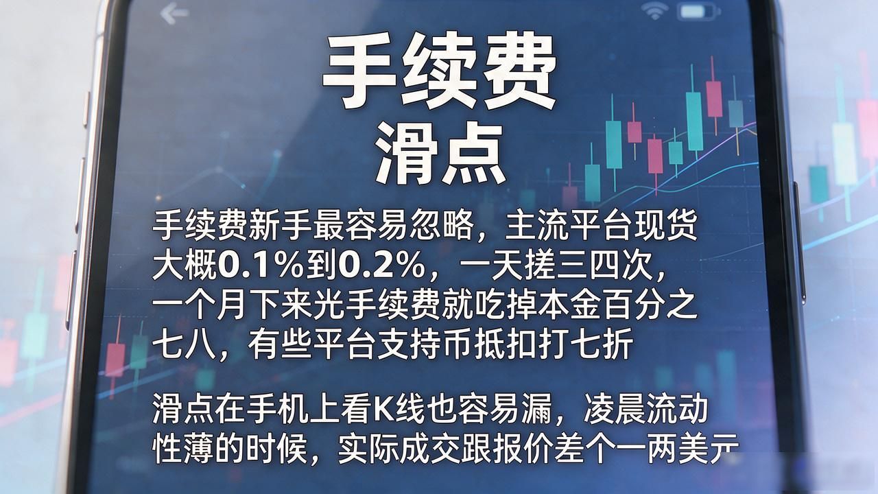 手机上买卖数字货币怎么操作,手续费、滑点、安全这些新手坑一次说清