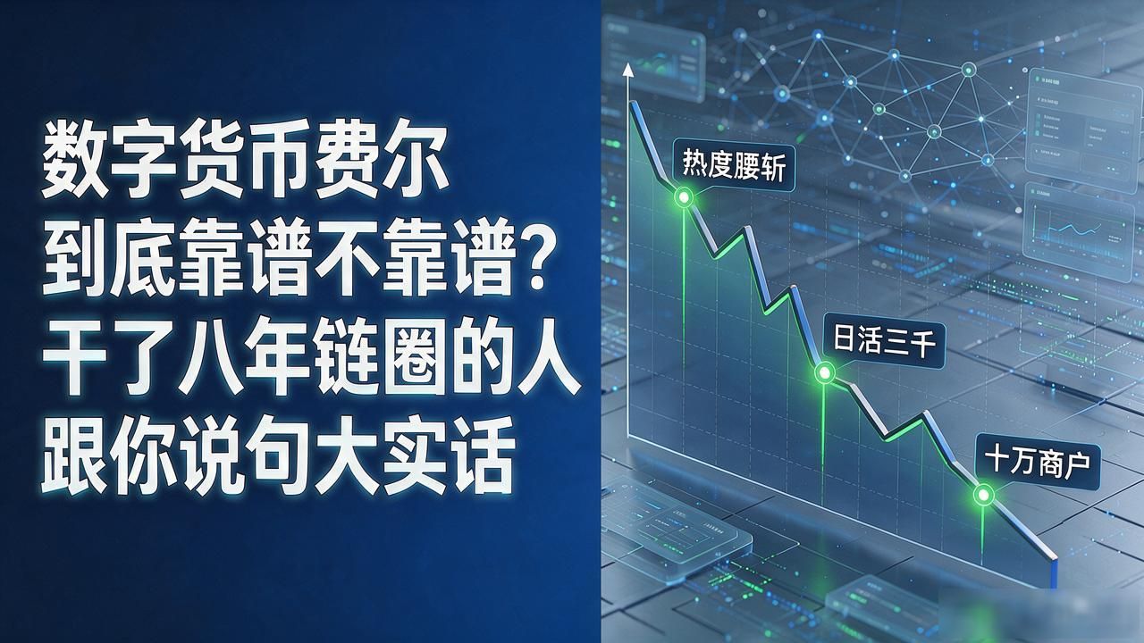 数字货币费尔到底靠谱不靠谱?干了八年链圈的人跟你说句大实话