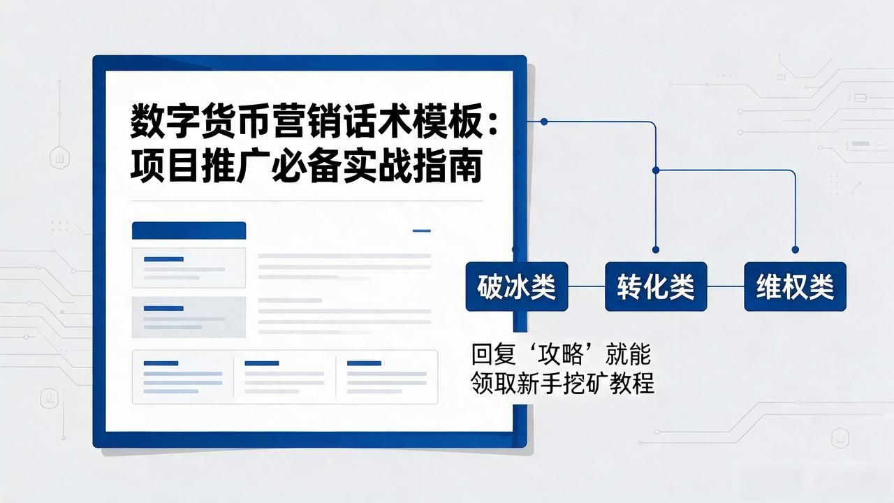 数字货币营销话术模板:项目推广必备实战指南