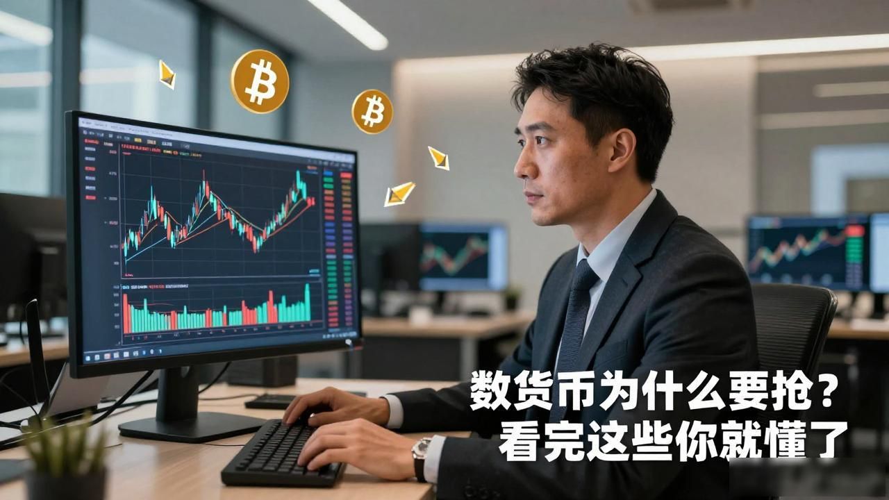 数字货币为什么要抢?看完这些你就懂了