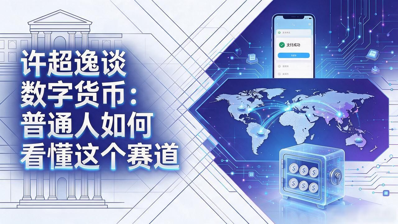 许超逸谈数字货币:普通人如何看懂这个赛道
