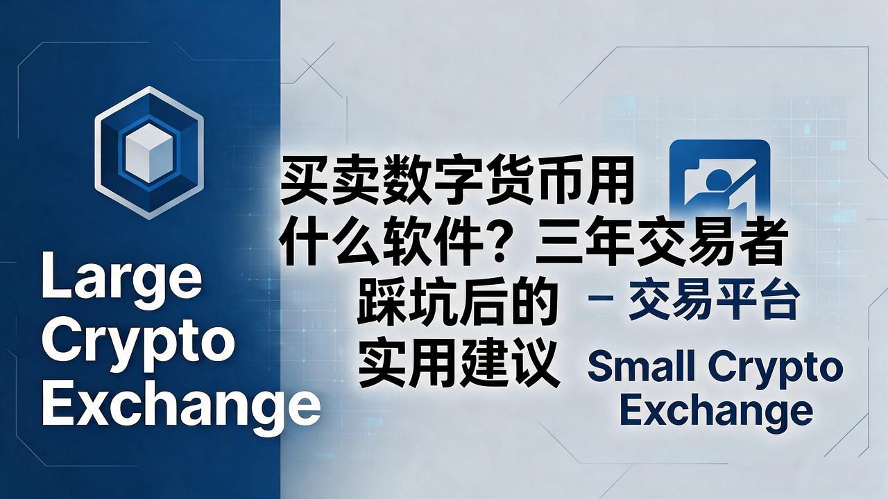 买卖数字货币用什么软件?三年交易者踩坑后的实用建议